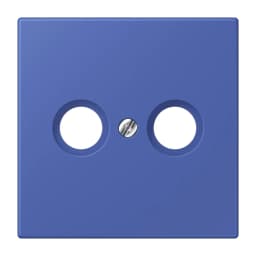 Накладка для TV розетки JUNG LC990TV206 bleu outremer 31 (32020) синього кольору