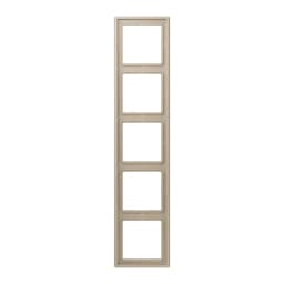 Рамка 5-постова Jung LS990 LC985243 дюропласт ombre naturelle claire