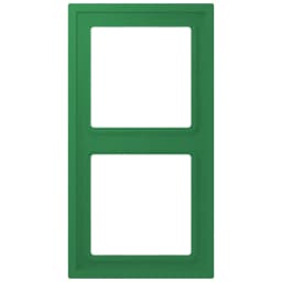 Рамка 2-постова LS ZERO JUNG LCZ982BF219 vert foncé темно-сіра