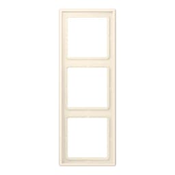 Рамка 3-постова Jung LS990 LC983245 дюропласт, колір blanc ivoire