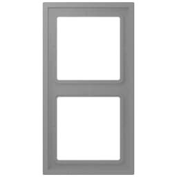 Рамка 2-постова LS ZERO JUNG LCZ982BF203 gris 31 (32011)