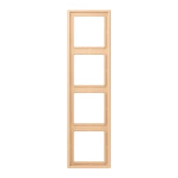 Рамка 4-постова Jung LS990 LC984237 дюропласт Terre Sienne Claire 31