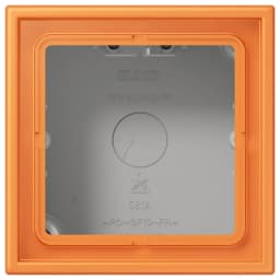 Коробка 1-полюсна накладного монтажу JUNG LC581A225 оранжевий clair (32081)