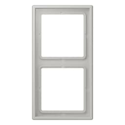 Рамка 2-постова Jung LS990 LC982205 дюропласт, gris clair 31 (32013)