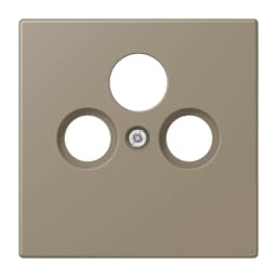 Накладка для SAT-TV розетки JUNG LC990SAT242 колір ombre naturelle moyenne (32141)