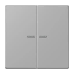 Клавіша 2-а з підсвіткою JUNG LC995KO5204 gris moyen (32012) для електроустановок