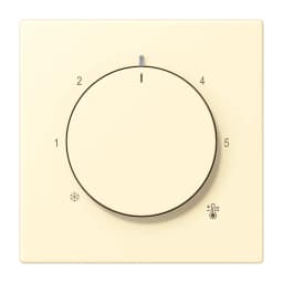 Накладка для термостата JUNG LC1749BF201 blanc, біла, модель 32001