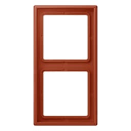Рамка 2-постова Jung LS990 LC982232 з дюропласту, колір l'ocre rouge (32110)