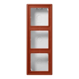 Коробка накладного монтажу 3-позиційна JUNG LC583A232 l'ocre rouge (32110)