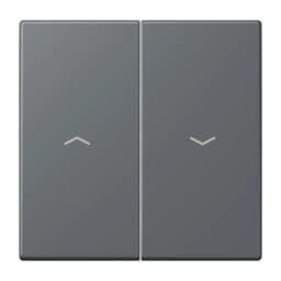 Клавіша 2-а зі стрілками JUNG LC995P202 gris foncé 31 (32010) для електроустановок