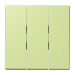 Клавіша для вимикача 3-а JUNG LC993BF222 vert jaune clair світло-жовта