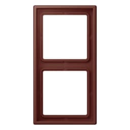 Рамка 2-постова Jung LS990 LC982235 з дюропласту, колір terre sienne brûlée 31 (32120)
