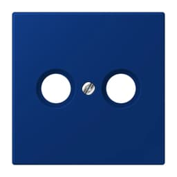 Накладка для TV розетки JUNG LC990TV261 синій (bleu outremer foncé)