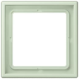 Рамка 1-постова Jung LS990 LC981218 з дюропласту, колір vert anglais pâle (32042)
