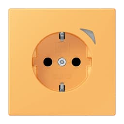 Розумна розетка з заземленням 250V/16А JUNG HOME Energy BTLC1521SE254, ocre jaune clair