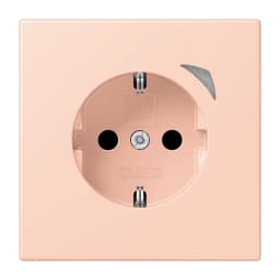 Розумна розетка з заземленням 250V/16A JUNG HOME BTLC1521S234, l’ocre rouge clair
