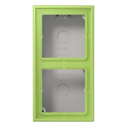 Коробка 2-постова накладного монтажу JUNG LC582A221 vert clair (32052)