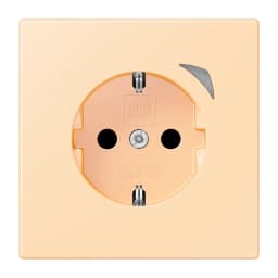Розумна розетка з заземленням 250V/16А JUNG HOME Energy BTLC1521SE223, ocre