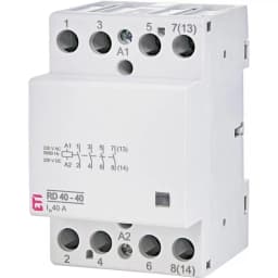 Контактор модульний ЕТI RD 40-40 230V AC/DC (2464018)