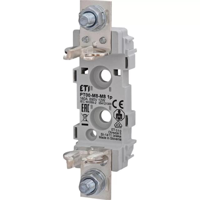 Тримач запобіжника ETI 004121300 PT 0 1p 160A (M8-M8)