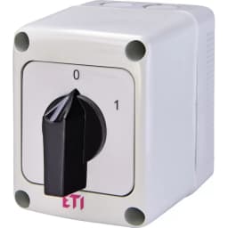 Кулачковий перемикач в корпусі ETI CS 25 92 PN (4p «0-1» IP65 25A) (4773170)