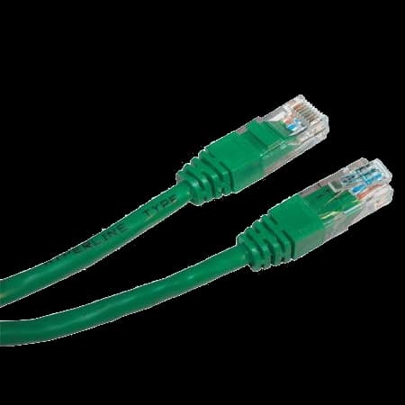 зелений Патч-корд E-server UTP, 0.5 м, кат. 5e
