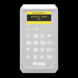Сенсорна OLED клавіатура Тірас Tiras K-PAD OLED (white)