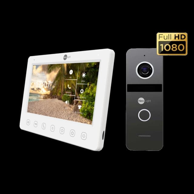 Комплект відеодомофона Neolight KAPPA HD KIT Graphite