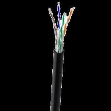 Кабель UTP мідь вуличний 6-а кат. 305м OK-Net КПП-ВП (250) 4*2*0,57 (U/UTP-cat.6)