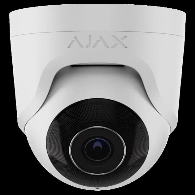 IP відеокамера Ajax TurretCam (8EU) ASP white 5МП (4мм)