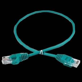 Патч-корд зелений 0.25м EServer UTP CAT5e