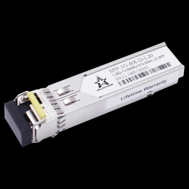Модуль ALISTAR SFP-1G-BX-D-L20 SFP 1G 1SM WDM LC 20KM TX1550/RX1310nm DDM