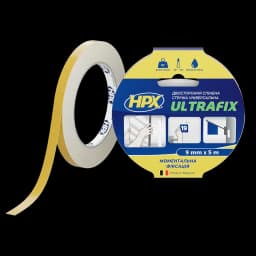 Стрічка двохстороння HPX DSU0905 ULTRAFIX 9мм х 5м