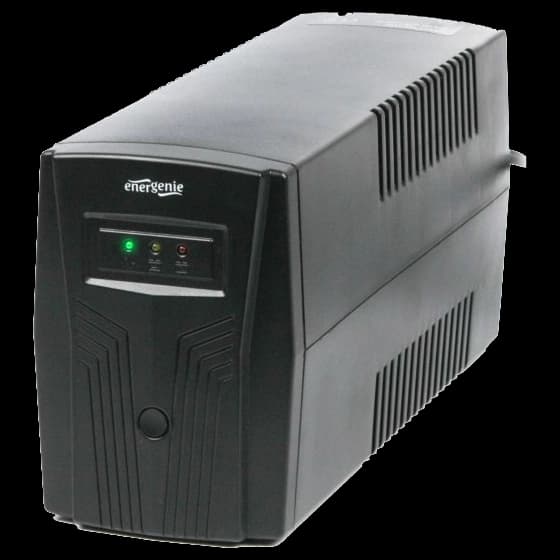 Джерело безперебійного живлення EnerGenie EG-UPS-B650 650ВA апроксимована синусоїда