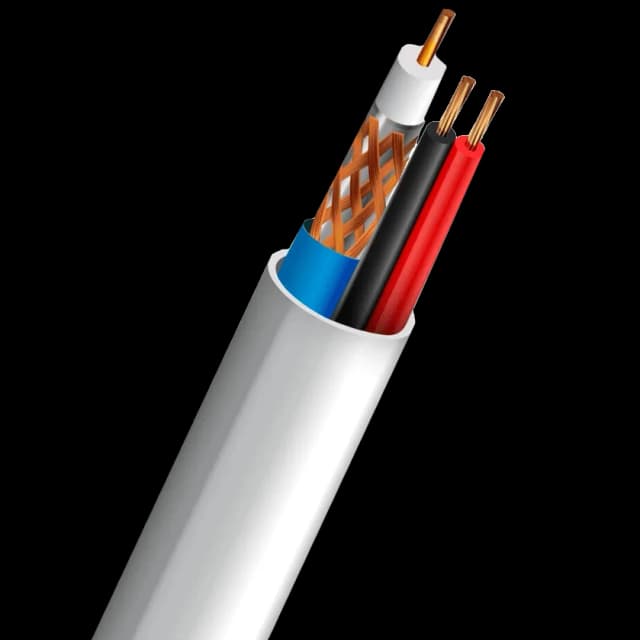 Кабель коаксіальний TRINIX SL-59+2*0,5 CU INDOOR "ОS" структура (305м)