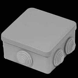 Коробка розподільна зовнішня квадратна (85х85х40) IP54, UEA