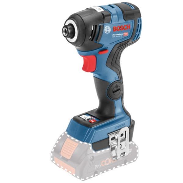 Гвинтоверт ударний акумуляторний Bosch Professional GDR 18V-200 C 18В 200Нм 0-1100/ 0-2300/0-3400об/хв M6-M16 кейс 1.1кг без АКБ та ЗП