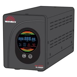 Джерело безперебійного живлення Vitals UL-500sp, 500VA/300W, LCD, 1xSchuko, на зовнішні АКБ 12В